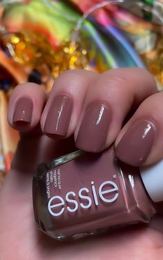 Mauve Nails: 9 Beautiful Nude and Mauve Nail Polish Swatches – Sammie Etc Essie Angora Cardi, Nail Polish Colors Winter, Revlon Nail Polish, Winter Nail Polish