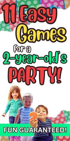 Make sure two-year-olds are kep thoroughly entertained with these easy games for a 2-year-old's party. There are indoor games and outdoor party games. Take a look and choose some games for your son or daughter's 2nd birthday party. Party games for toddlers, birthday games for kids, fun party games for kids, birthday party games for kids, kids birthday party games indoors, fun games for toddlers, toddler party games, party games for two year olds, simple games for two year old, hosting occasion Party Activities For 2nd Birthday, Activities For Indoor Birthday Party, Party Games For 2nd Birthday, Games For 3 Year Birthday, 2 Year Birthday Party Games, Party Games For Toddlers Indoor, 3rd Birthday Party Games, 2nd Birthday Party Activities Toddlers, 2 Year Birthday Activities