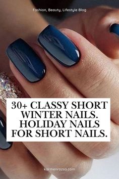 Short winter nails can be as stylish as longer ones, and this collection of 30+ classy short nail designs proves it. Whether you prefer dark winter hues, sparkling accents, or minimalist holiday nail designs, there’s something here for everyone. These short winter nails are easy to manage yet chic enough for the holiday season. Discover elegant nail art ideas that suit any festive outfit or cozy winter look.