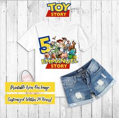 Toy Story Cupcakes, Printable Toys, Mommy Birthday, Toy Story Theme, Boy Printable, Toy Story Cakes, Toy Story Shirt, Diy T Shirt, Diy Cake Topper