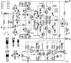 an electronic circuit diagram showing the components and instructions for each device, including two different types of