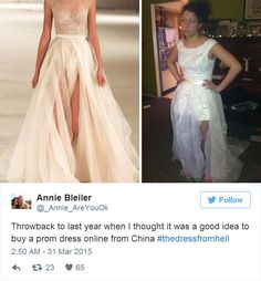 Worst Prom Dresses, After 5 Dresses, Buy Clothes Online, Bell Bottoms, Prom Dress