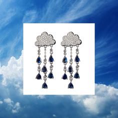 April Showers Earrings by Tessa Packard Wind Chimes