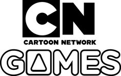 the cartoon network's logo is shown in this black and white photo, with the words cartoons on it