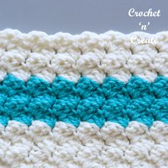 Free crochet blanket stitch tutorial, use for baby blankets and more. #crochetstitchtutorial #crochetstitch #crochethowto #crochetncreate Crochet Blanket Stitch Tutorial, Blanket Stitch Tutorial, Crochet Block Stitch, Crochet Blocks, Stitch Tutorial, Afghan Pattern