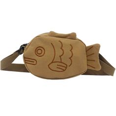 PRICES MAY VARY. Material: canvas, lining: polyester Opening method: zipper Size: 19cm/7.5in long, 14cm/5.5in high, 120cm/47.2 shoulder strap (adjustable) Cute embroidered fish messenger bag can hold mobile phones, wallets, cosmetics, etc. Bag care: hand wash Material: canvas  Lining material: polyester  Bag size: small  Pattern: cartoon  Color: brown  Luggage trend style: small round bag  Hardness: soft  Opening method: zipper  Popular element: embroidery  Style: casual  Style: Women's messenger bag  Number of shoulder straps: single Girls Messenger Bag, Casual Crossbody Bag, Cute Fish, Women Crossbody Bag, Canvas Messenger Bag, Embroidered Bag, Mobile Phone Bag, Canvas Handbags, Simple Bags