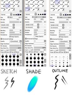 two screens showing different shapes and sizes of the same object, with each one being drawn in