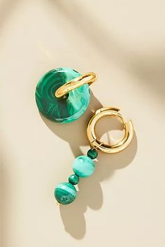 Earrings for Women | Women's Earrings | Anthropologie Drop Chandelier, Malachite Earrings, Anthropologie Home, Beauty Gifts, Rose Gold Jewelry, Jewelry For Women, Accessories Home