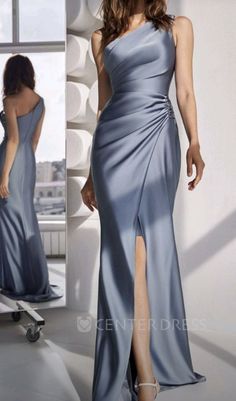 Classy Evening Dress, Robes Glamour, Dress With Ruching, فستان سهرة, Evening Dresses Elegant, Wedding Guest Dress Summer, Prom Dresses Blue