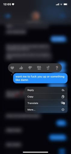 the text message is being displayed on an iphone's screen, and it appears to be