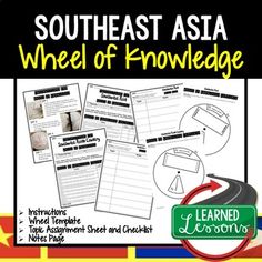 a book with instructions on how to use the wheel of knowledge