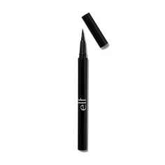 e.l.f. Cosmetics H2O Proof Eyeliner Pen Eyeliner Shapes, Smudge Proof Eyeliner, How To Do Eyeliner, Eyeliner Brands, Eyeliner For Beginners, Eyeliner Products, Simple Eyeliner, Liquid Eyeliner Pen, Perfect Eyeliner