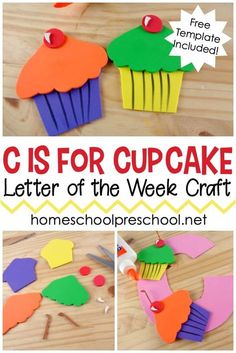 the letter c is for cupcake craft