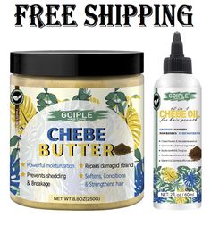 About this item: Natural Hair Care Secret: Discover the centuries-old African hair care secret with chebe butter&chebe oil . This all-natural, rich, and creamy formula is a game-changer for those seeking healthier, stronger, and more beautiful hair. Enhanced Hair Growth: Chebe hair butter & chebe hair oil are celebrated for its ability to promote hair growth and reduce hair breakage. The chebe hair products secret lies in its unique blend of ingredients, all working together to strengthen hair, nourish the scalp, and encourage natural hair growth. Deep Conditioning Power: Our Chebe Butter & chebe oil for hair growth doubles as a deep conditioning treatment. Apply it to your hair from roots to ends, then cover with a shower cap. Leave it on for at least 30 minutes to allow the natural goodn Chebe Oil For Hair Growth, Butter For Hair Growth, African Hair Care, Hair Butter, Grease Hairstyles, Deep Conditioning Hair, Reduce Hair Fall, For Hair Growth, Hair Thickening