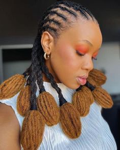 Dread Ideas, Natural Hair Box Braids, Lock Styles, Dreadlocks Styles, Short Dreadlocks Styles, Dread Styles, Exotic Hairstyles