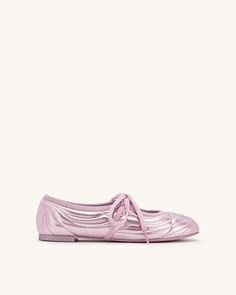 ul {{ margin-bottom: 20px; }} }} Upper Material: Vegan Leather Lining Material: Fabric Item Type: Ballet Flats Heel Height: 0.39" (1cm) Sole Material: Rubber Quilted Shoes, Lace Up Ballet Flats, Pink Ballet Flats, Jw Pei, Stage Outfit, Girly Shoes, Swag Shoes, Fashion Icon, Pretty Shoes