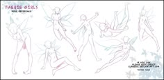 Fairy Drawing Reference, Fairy Drawing, Fantasy People, Fairy Drawings, Pose References, Poses Reference, Arte Sketchbook