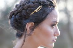 Lily of the Valley Greek Goddess Headband Grecian Crown Roman Wreath Bridal Hair Accessories Wedding Gold Headband Whimsical Fairy Tiara Athena Costume, Grecian Hairstyles, Greek Party, Bridesmaid Updo