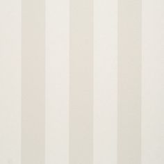 a white and beige striped wallpaper with vertical stripes on the bottom half of it