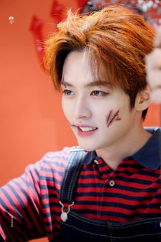 Lee Minho Stray Kids, Kids Icon, Orange Hair, Kids Videos