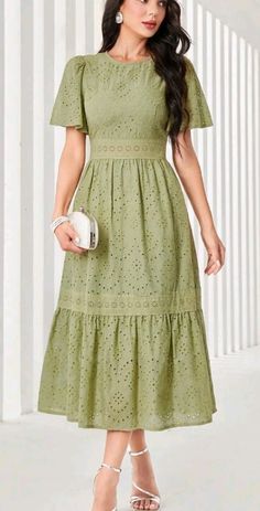 Casual Cotton Dresses For Women, Hakoba Dress Patterns For Women, Hakoba Dress Designs, Hakoba Dress, Women Dresses Casual Summer, Dresses For Weddings, Simple Frocks, Frock For Women