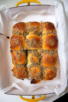 the bread has been cut into squares and is ready to be eaten