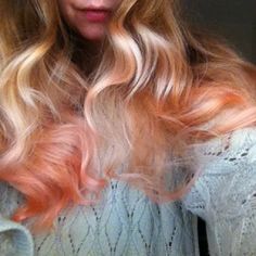 Customer pic @amyirvine10 used Awkward Peach Bleach London Awkward Peach, Bleach Hair, Bleach London, Peach Hair, Ombre Hair Color, Coral Peach, Bleached Hair, Blonde Ombre, Peach Color