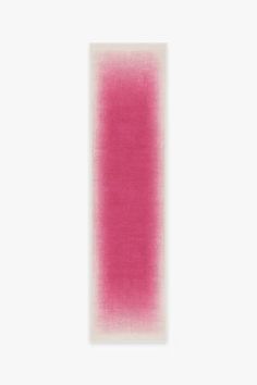 an abstract painting with pink and white colors on the bottom, against a white background