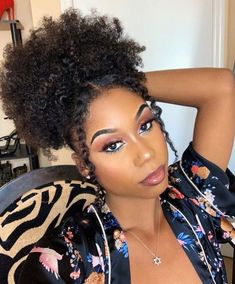 Girls Natural Hairstyles, 4c Hair, Natural Hair Styles Easy, Coily Hair, Hair Laid, Penteado Cabelo Curto, Natural Hair Inspiration, 4c Hairstyles, Black Natural Hairstyles