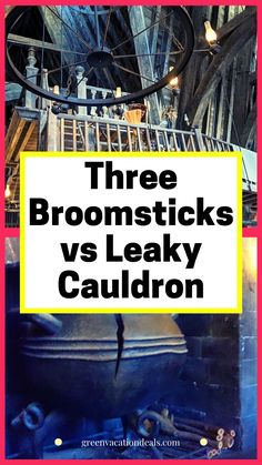 Three Broomsticks vs Leaky Cauldron at Universal Orlando Resort What To Eat At Universal Studios Orlando, Universal Orlando Tips, Harry Potter World Orlando, Florida Islands, Harry Potter World Universal