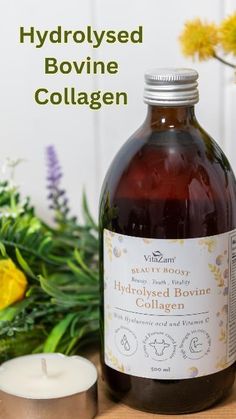 Are you looking for a natural way to boost your body's health and wellness? Look no further than the hydrolysed bovine collagen by VitaZam! This supplement is packed with collagen, a key protein that supports healthy skin, hair, nails, joints, and more. And with the hydrolysed formula, you can be sure that your body will absorb the collagen quickly and efficiently, providing you with the maximum benefits. VitaZam's collagen is sourced from grass-fed bovines, ensuring the highest quality and purity. So why not give your body the nourishment it deserves with the hydrolysed bovine collagen by VitaZam? You'll notice a difference in your overall health and vitality.

#VitaZam #collagen #healthylifestyle #wellness #naturalsupplements #grassfed #jointhealth #skincare #haircare #nailcare #revit Health And Vitality, Hair Nails, Overall Health, Natural Supplements