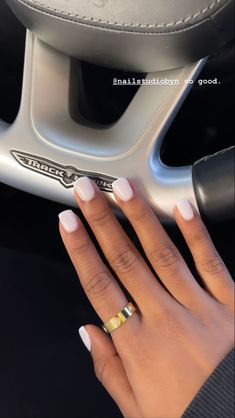 Nails Court, Short Classy Nails, Old Money Nails, Money Nails