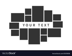 an abstract black and white background with the text your text in it's center