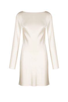 La Lune Long Sleeve Backless Mini Dress | Cream | Dresses | Shona Joy – Shona Joy International Cream Dresses, Gathered Maxi Dress, High Neck Midi Dress, Backless Midi Dress, Open Back Maxi Dress, Shona Joy, Ruched Midi Dress, Dress Cream, Backless Mini Dress