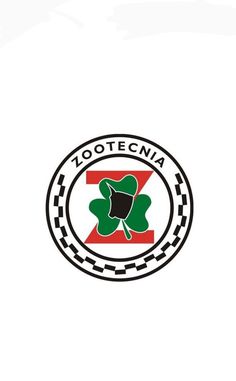 the logo for a soccer team with four leaf clovers on it's side