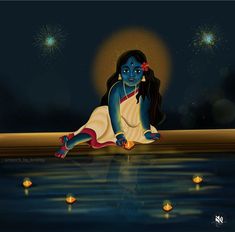 Hindu Cosmology, Tara Maa, Krishna Shiva, Mata Kali, Diwali Painting, Doodle Animation, Dog Drawing Simple