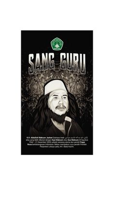 the poster for sang guru