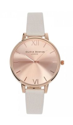 Rose Gold Watch Olivia Burton Watch, Der Gentleman, Movement Watches, Gold Plated Watch, White Watch, Olivia Burton, Rose Gold Watch, Watches Jewelry, Quartz Movement