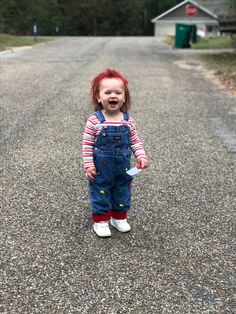 Chucky doll costume toddler Chucky Halloween Costume, Toddler Costumes Girl, Fashion Costume Halloween