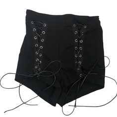 Junior’s Black Lace Up Shein Shorts Size Xs Black Eyelet Lace Up Shorts Invisible Zipper On Side Pre-Owned In Excellent Condition, Never Worn See Approximate Measurements In Pictures Smoke Free/Pet Friendly Storage All Reasonable Offers Considered Fast Priority Shipping 10% Off Two Or More Items In This Closet Bundle To Save On Shipping Make Us An Offer. Lace Up Shorts, Shein Shorts, S Girl, Eyelet Lace, Invisible Zipper, Black Lace, Lace Up, Womens Shorts, Pet