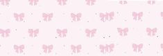 pink bows on a light pink background