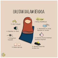 an illustrated poster with instructions on how to wear a hijab in different languages