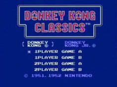 the donkey kong classic game, donkey kong classic