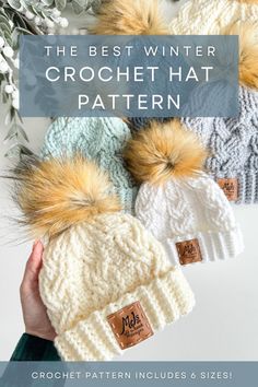 the best winter crochet hat pattern