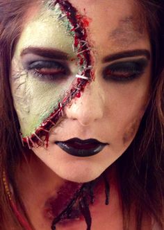 Fx Halloween Costumes, Gore Makeup Ideas, Horror Makeup Ideas Special Effects, Special Fx Makeup Ideas, Scary Special Effects Makeup Horror, Sfx Makeup Ideas Scary Halloween, Sfx Makeup Horror Make Up, Halloween Special Fx Makeup, Zombie Makeup Halloween