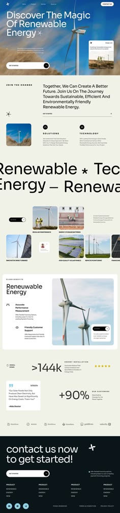 Energix - Renewable Energy Website designed by Muhammad Sultan for One Week Wonders. Connect with them on Dribbble; the global community for designers and creative professionals. Energy Website, Webpage Design Layout, Company History