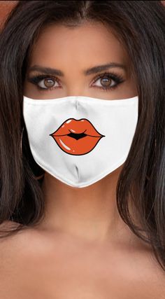 2 Layer mask Inside 100% Cotton, Outside (printed) 100% polyester Lips design Washable And Reusable Comfortable Not Intended For Medical Use Final Sale Lips Design, Reusable Face Mask, Layer Mask, Hot Lips, Lip Designs, Mouth Mask, Pink Tie Dye, Pink Ties, Floral White