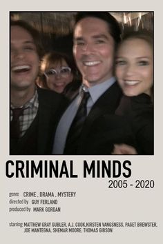 Minimalist Movie Posters, Crimal Minds, Film Posters Vintage, Movie Covers, Matthew Gray Gubler