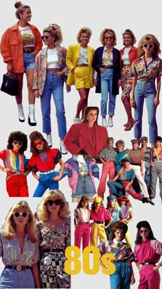 Miami 80s Aesthetic Outfits, Style Annee 80, 80s Outfit Inspo Women, Outfit Annee 80, 80s Inspo Outfit, Back To The 80s Party Outfit, Cute 80s Outfits Party, 80’s Halloween Costume