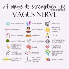 Vagal Tone, Nervus Vagus, The Vagus Nerve, Relaxation Response, Body Connection, Parasympathetic Nervous System, Internal Organs, Eft Tapping, Feminine Health